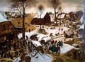 The Census Taking of Bethlehem - Pieter The Younger Brueghel