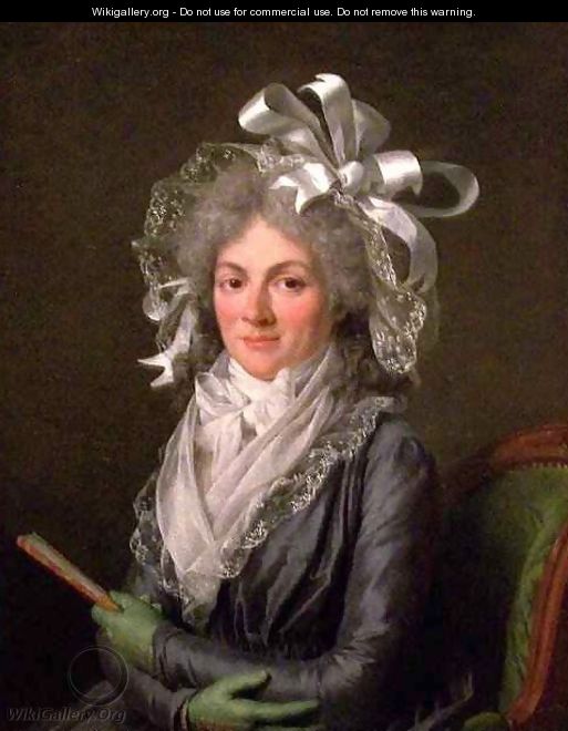 Portrait of Madame de Genlis - Adelaide Labille-Guyard