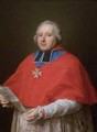 Portrait of Cardinal Etienne Rene Potiers de Gesvres - Pompeo Gerolamo Batoni