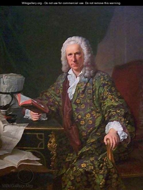 Portrait of Marc de Villiers the Kings Secretary - Jacques-André-Joseph Aved