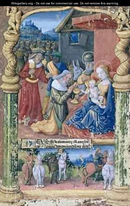 Adoration of the Magi - Jean Colombe