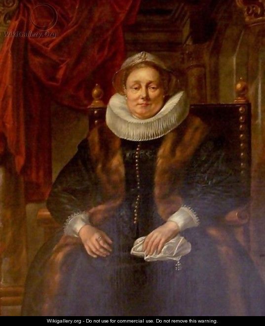 Portrait of an Old Lady - Jacob Jordaens