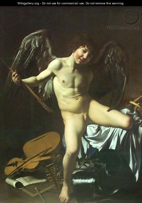 Victorious Cupid - Michelangelo Merisi da Caravaggio