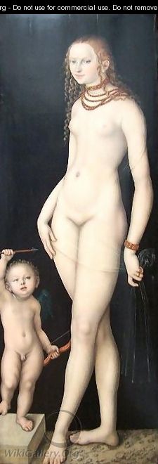 Venus and Cupid 6 - Lucas The Elder Cranach