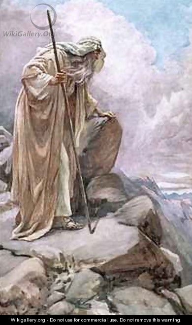 Moses on Pisgah - Harold Copping