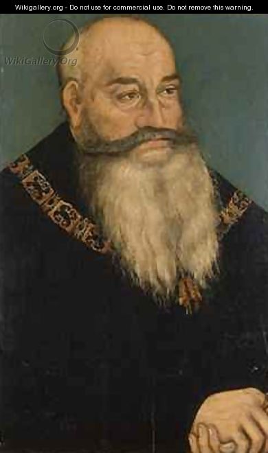 George the bearded - Lucas The Elder Cranach