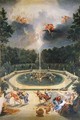 The Groves of the Versailles View of the Fountain of Enceladus with the Feast of Lycaon - Jean II Cotelle
