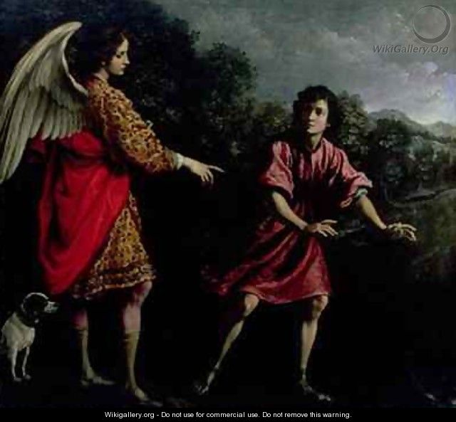 Tobias and the Angel - Francesco Corradi