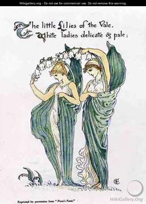 Lilies of the Vale - Walter Crane