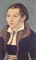Portrait of Katherine von Bora 1499-1552 - Lucas The Elder Cranach