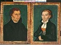 Martin Luther Katharina von Bora - Lucas The Elder Cranach