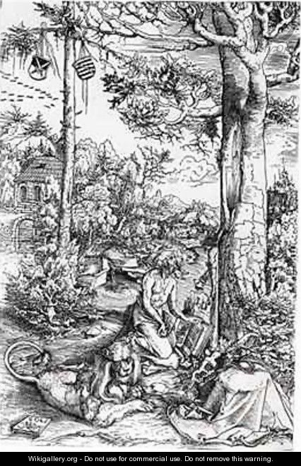 The Penitence of Saint Jerome - Lucas The Elder Cranach
