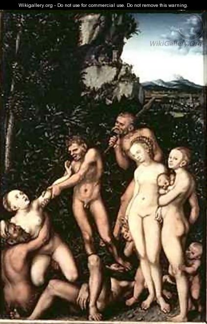 Fruits of Jealousy - Lucas The Elder Cranach