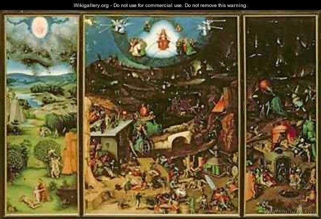 The Last Judgement - Lucas The Elder Cranach