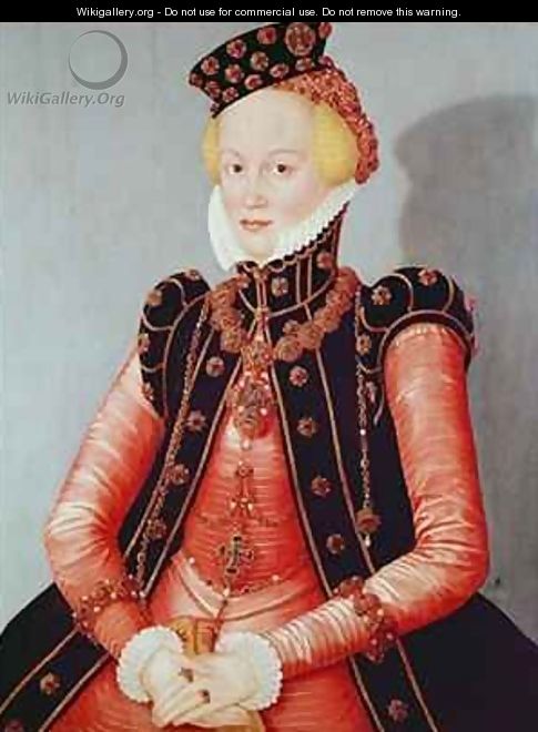 Portrait of a Young Woman - Lucas The Elder Cranach