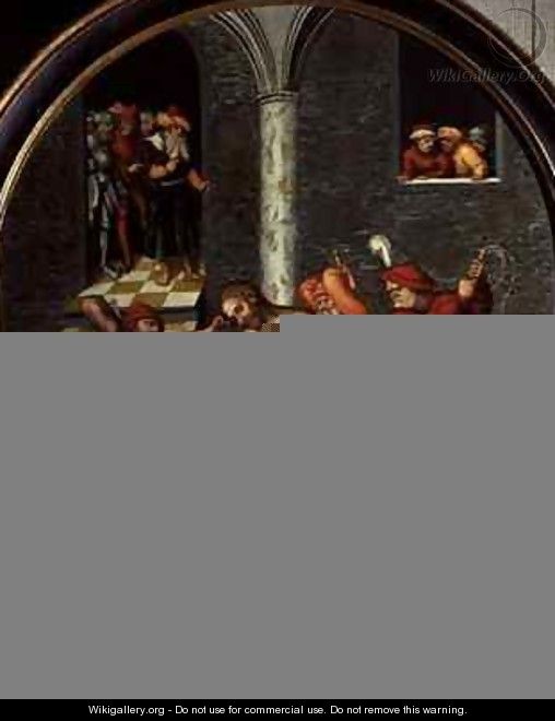 The Flagellation of Christ - Lucas The Elder Cranach