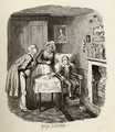 Oliver recovering from the fever - George Cruikshank I