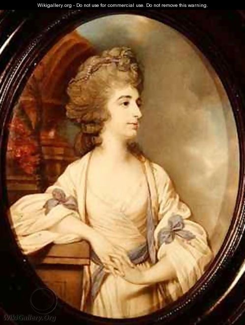 Portrait of Sarah Siddons 1755-1831 - Richard Crosse