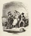 Mr Fagin and his pupil recovering Nancy - George Cruikshank I