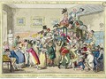 A Swarm of English Bees Hiving in the Imperial Carriage 2 - George Cruikshank I