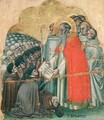 St Bernard Tolomeo 1272-1348 giving the Rule to his Order - Simone dei Crocifissi