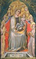 Madonna and Child Enthroned with Angels - Simone dei Crocifissi