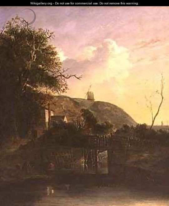 A View near Harwich - John and John Berney Crome