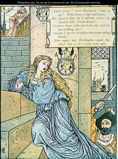 O Sister Anne do you nothing see - Walter Crane
