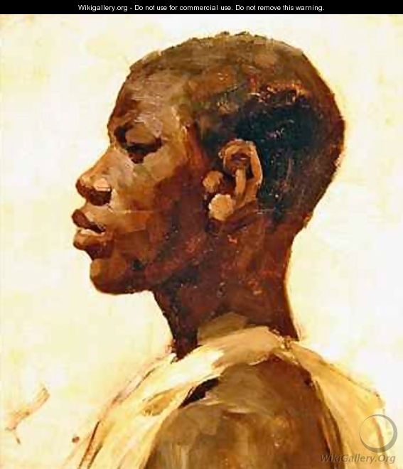 Head of a Negro - Joseph Crawhall