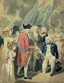 Admiral Collingwood 1750-1810 Receiving the Silver Sword - Isaac Cruikshank