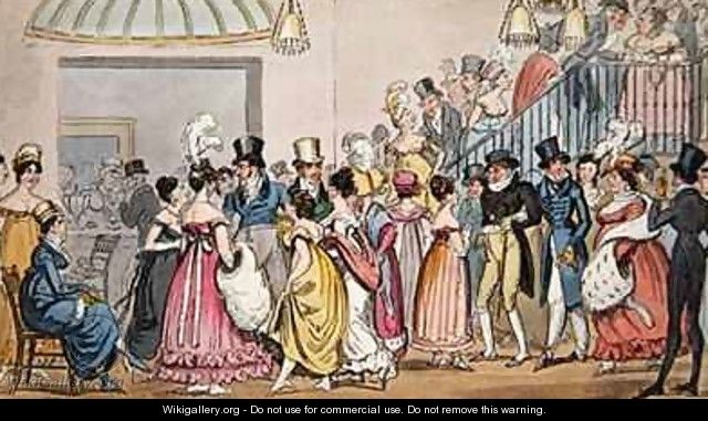Tom and Jerry in the Saloon at Covent Garden - I. Robert and George Cruikshank