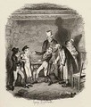 Olivers reception by Fagin and the boys - George Cruikshank I