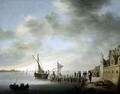 The Melkpoortje on the Dordrecht Harbour - Aelbert Cuyp