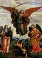 The Archangels triumphing over Lucifer - Marco D'Oggiono