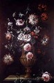 Still Life of Flowers in an Urn - Gaetano Cusati