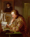 Gentleman Reading at a Table by Candlelight - Jan Maurits Quinckhardt