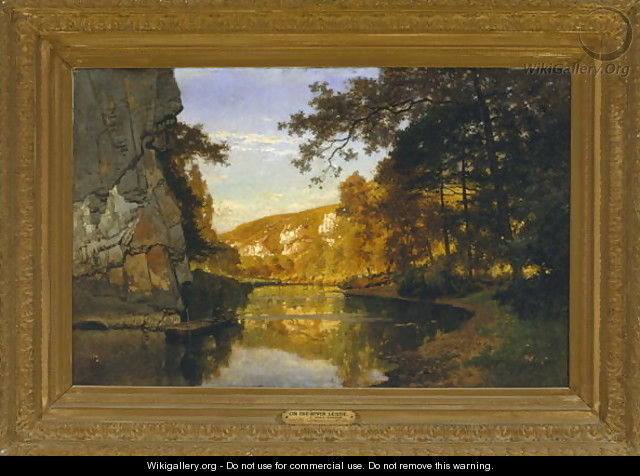 On the river Lesse - Joseph Quineaux