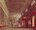The Saloon, Buckingham Palace from Pynes Royal Residences, 1818 - William Henry Pyne