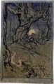 Moonlight Fairies in a Wood - Arthur Rackham