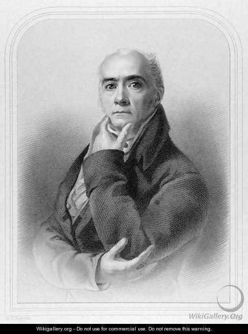 Portrait of Sir Henry Raeburn 1756-1823, engraved by T.W. Knight - Sir Henry Raeburn