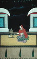 Woman Seated on a Rug, 1750 - Bangazi Ragini