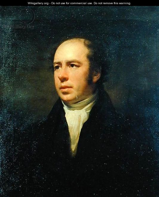 Portrait of The Reverend John Thomson, Minister of Duddingston - Sir Henry Raeburn