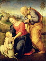 The Holy Family with the Lamb, 1507 - (after) Raphael (Raffaello Sanzio of Urbino)