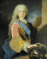 Portrait of Ferdinand de Bourbon and Savoy 1713-59 Prince of Asturias, 1725 - Jean Ranc