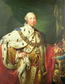 Portrait of George III 1738-1820 in his Coronation Robes, c.1760 - Allan Ramsay