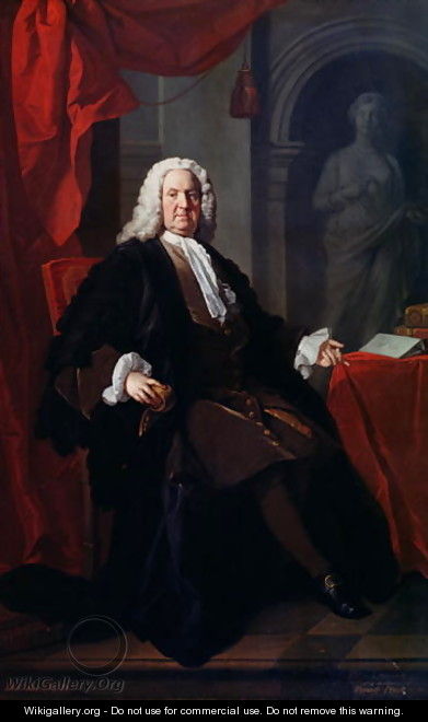 Portrait of Dr. Richard Mead, 1747 - Allan Ramsay
