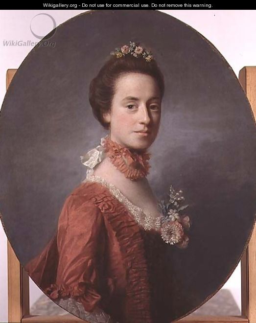 Lady Mary, wife of Lord Robert Manners 1737-1819 - Allan Ramsay