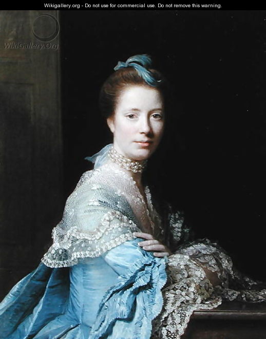 Portrait of Jean Abercromby, Mrs Morison of Haddo - Allan Ramsay