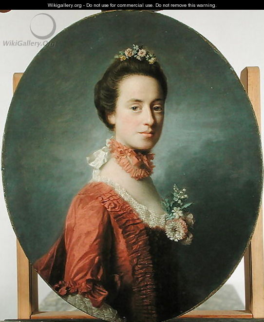 Mary Digges 1737-1829 Lady Robert Manners, c.1756 - Allan Ramsay