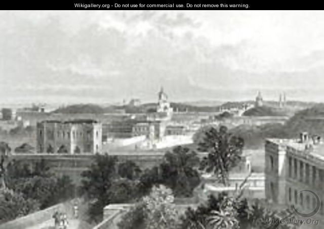 Lucknow, engraved by E.P Brandard, c.1860 - (after) Ramage, J